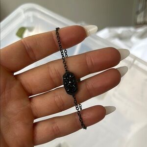 Kendra Scott Black Minimalist Bracelet